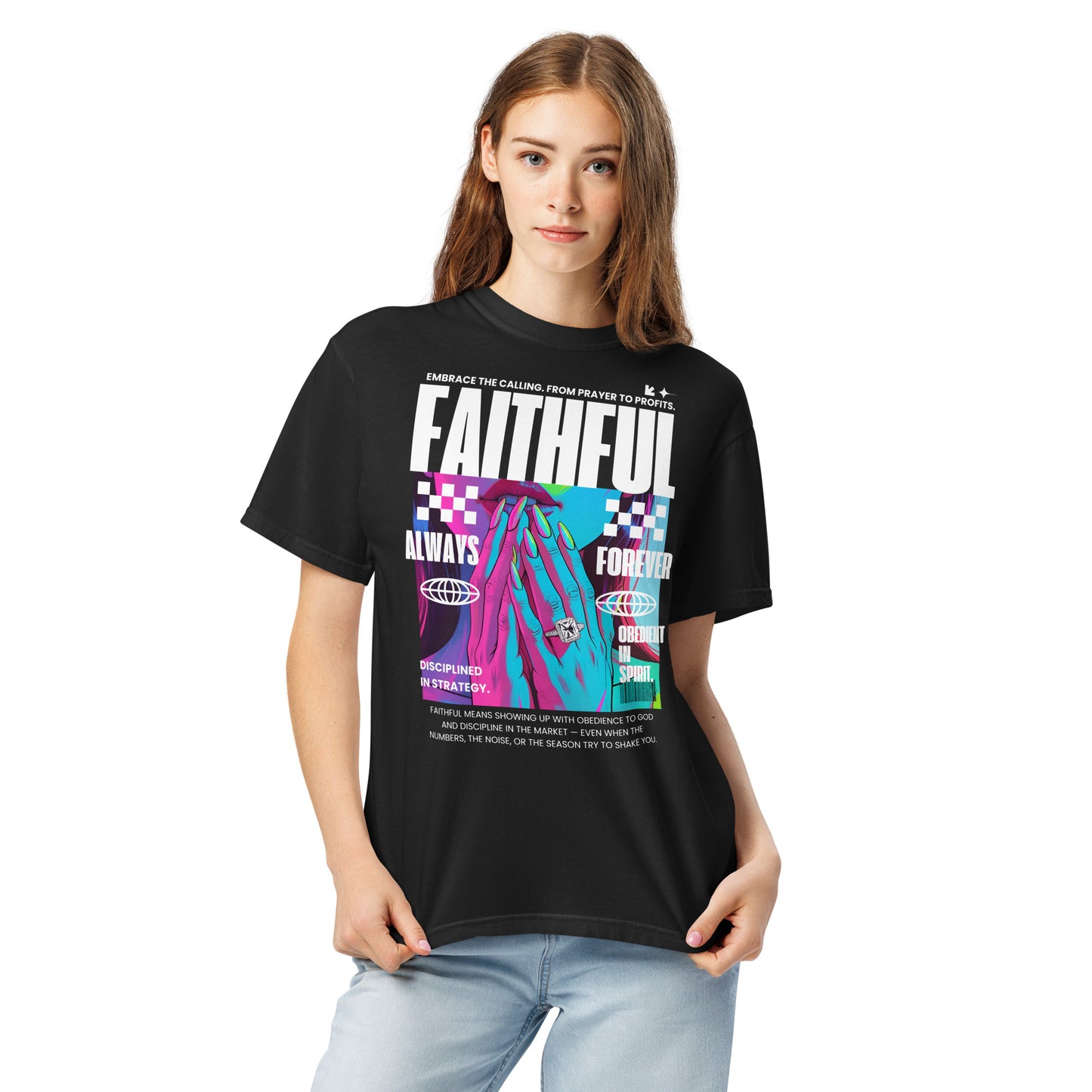 Faithful Tee – Obedient in Spirit. Disciplined in Strategy.
